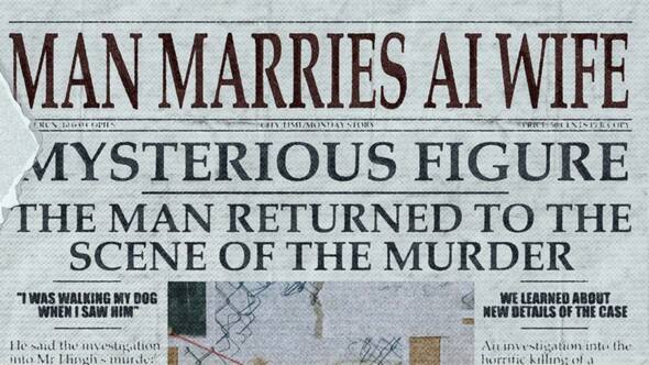 Newspaper Titles Titles template preview