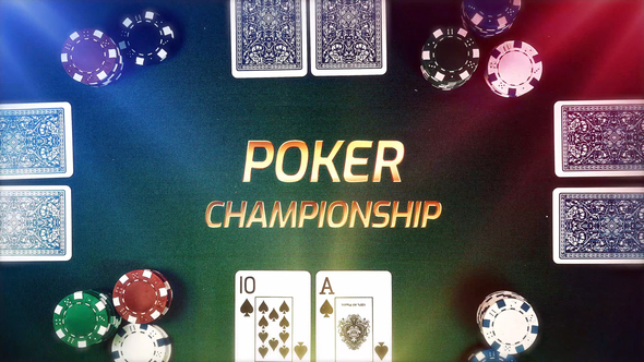 4K Real Footage Poker Game Pack Openers template preview