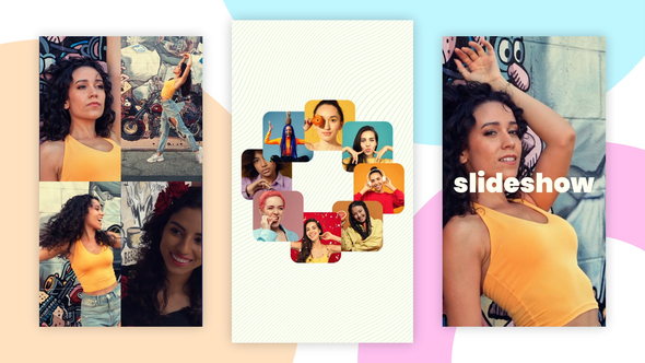 Typography Slideshow Openers template preview