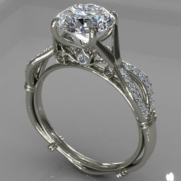 Diamond Ring Creative - 3Docean 5392272