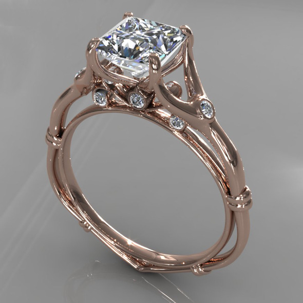 Diamond Ring Creative - 3Docean 5392298