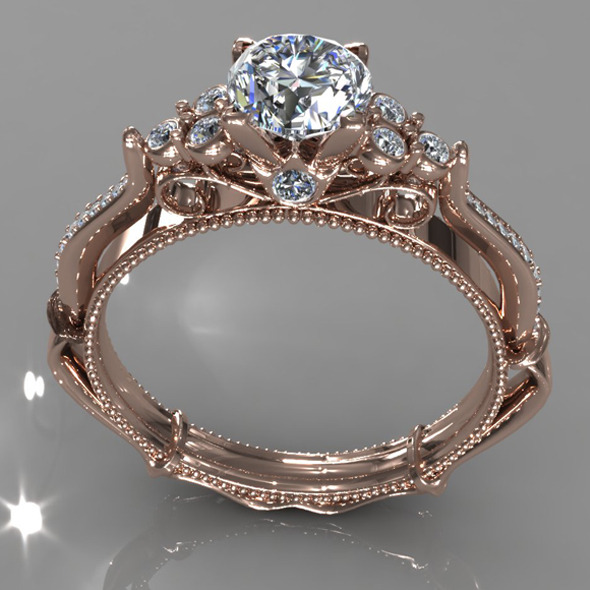 Diamond Ring Creative - 3Docean 5392315