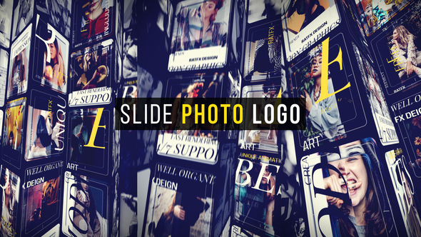 Slide Photo Logo Elements template preview