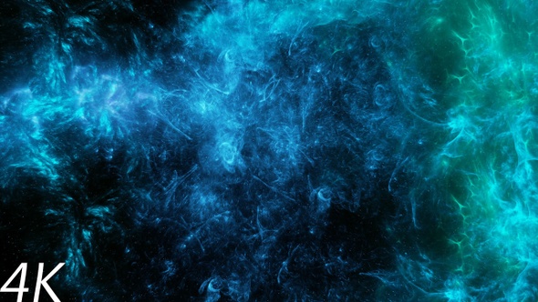 Abstract Blue Nebula