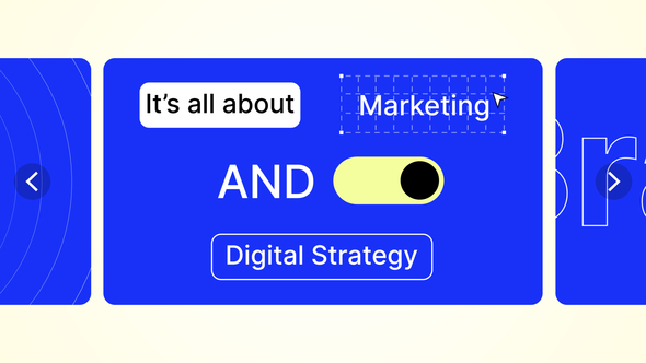 Showreel Promo Openers template preview