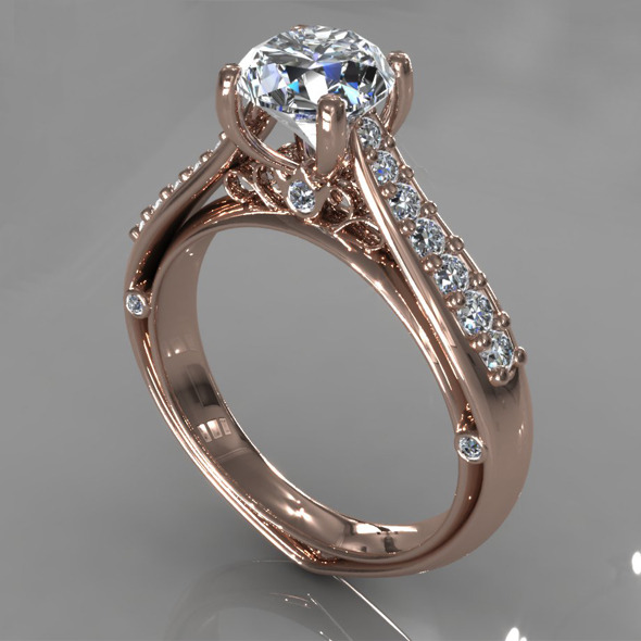 Diamond Ring Creative - 3Docean 5393300