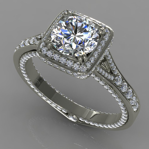 Diamond Ring Creative - 3Docean 5393472