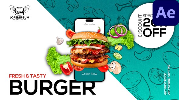 Food Menu Openers template preview