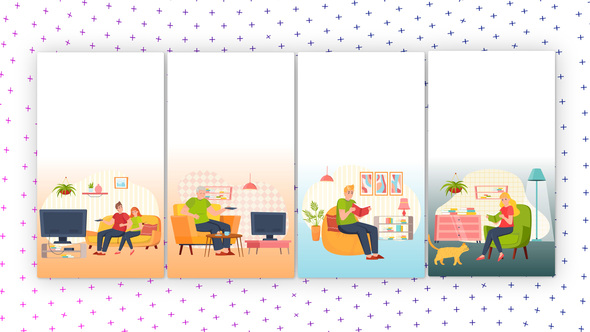 Leisure - Vertical Media Content Elements template preview