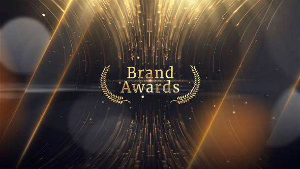 Golden Award Ceremony Pack Openers template preview