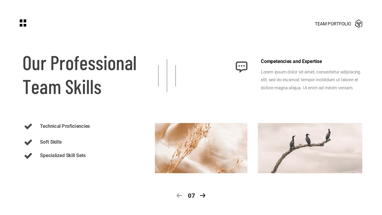 Team Portfolio Presentation, Presentation Templates | GraphicRiver