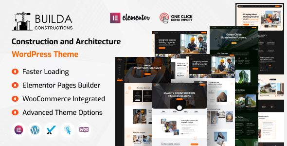 Builda – Construction and Architecture WordPress Theme