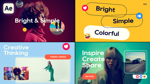 Social Media Promo Openers template preview