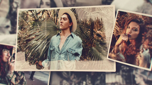 Memories Photo Slideshow Video Displays template preview