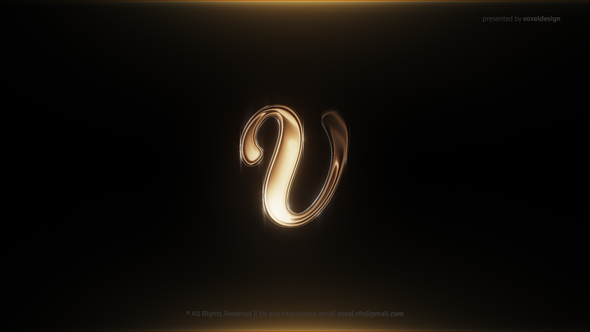 Metallic Logo Reveal Logo Stings template preview