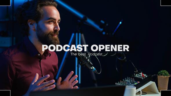 Podcast Opener | Creative Intro Openers template preview
