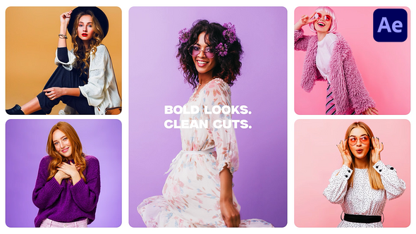 Fashion Multiscreen broadcast-packages template preview