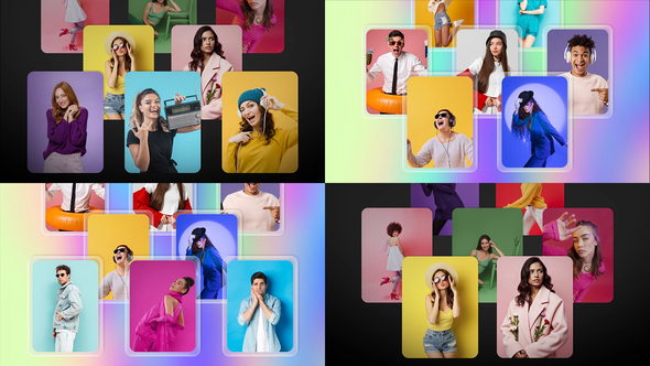 Carousel Photo Openers template preview