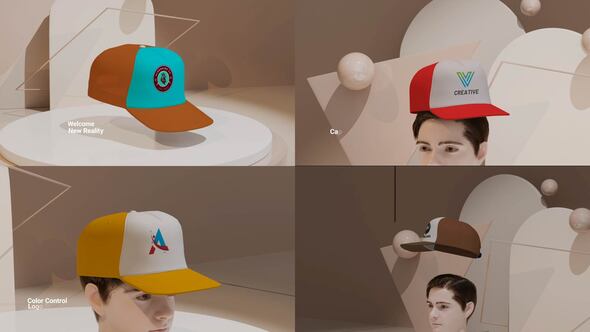 Cap Mockup Product Promo template preview