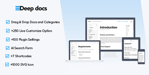 DeepDocs - Knowledge Base and Manual Builder Plugin