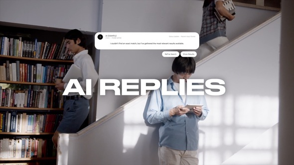 AI Replies Titles template preview