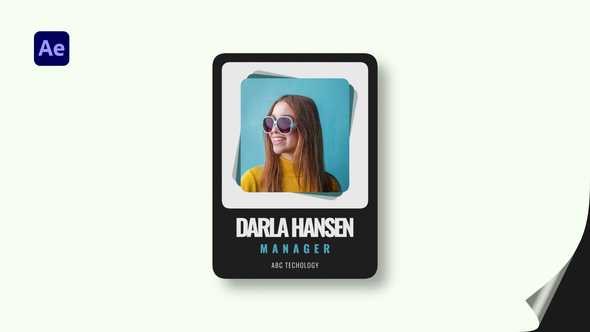 Lower Thirds Elements template preview