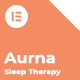 Aurna - Sleep Therapy & Sound Healing Center Elementor Template Kits