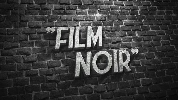 Film Noir Titles Openers template preview