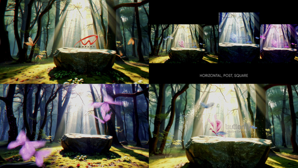 Magic Forest Unveil Openers template preview