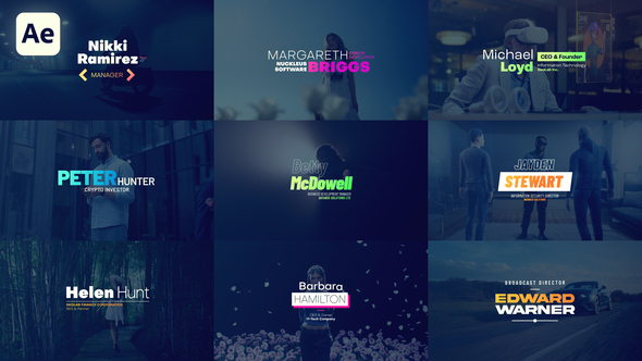 Text Titles Titles template preview