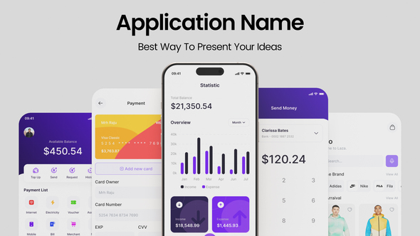 Dynamic App Promo Product Promo template preview
