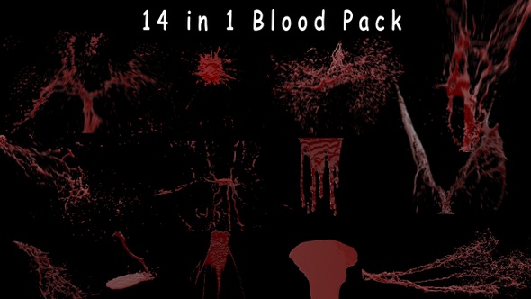 Blood Pack (14 in 1), Motion Graphics | VideoHive