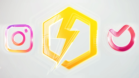 Minimal Logo Animation 3 Logo Stings template preview