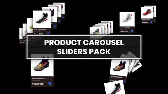 Product Carousel Slider Pack Product Promo template preview