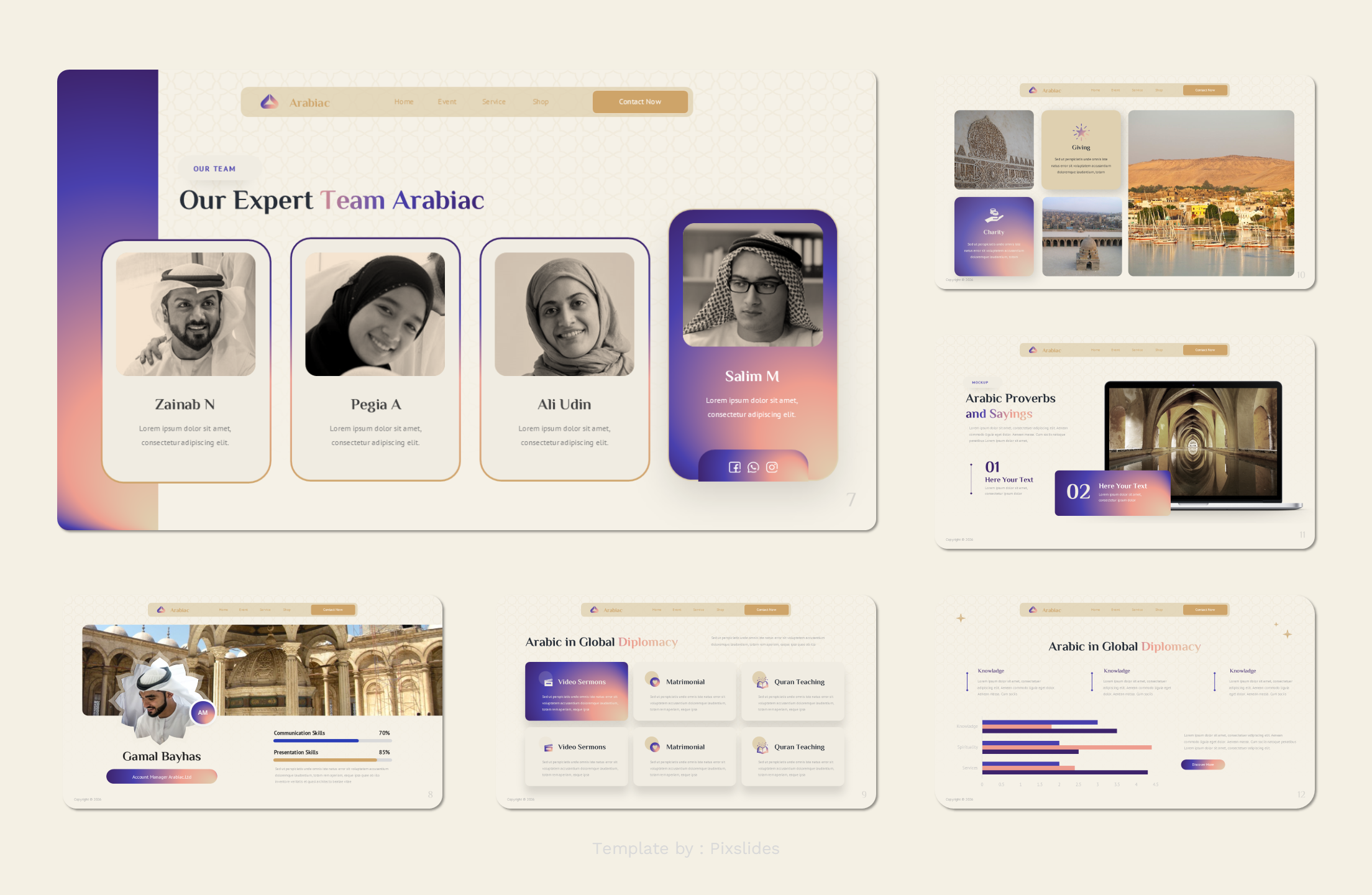 Arabiac - Arabic & Islamic PowerPoint Presentation Template ...
