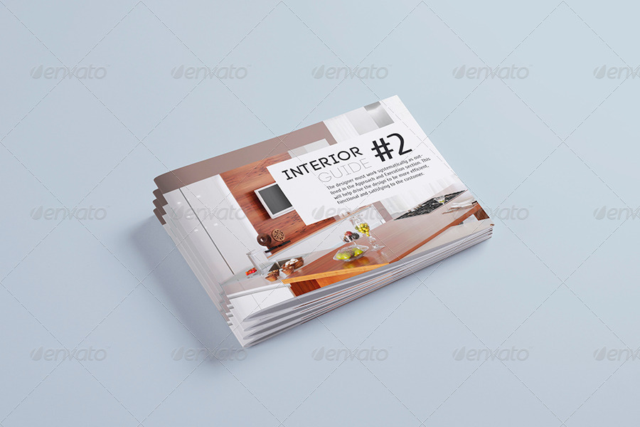 Download Photorealistic a5 Horizontal Magazine Mock-up by WpWay ...