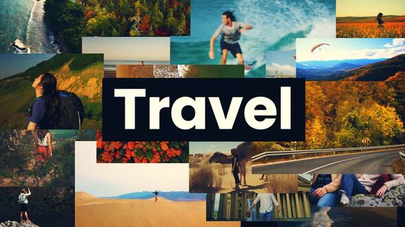 Modern Travel Reveal Openers template preview