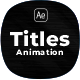 Title Animation - VideoHive Item for Sale