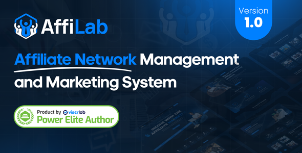 AffiLab – Affiliate Network Management and Marketing System