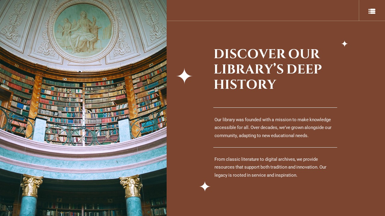 Library Google Slide Template, Presentation Templates | GraphicRiver