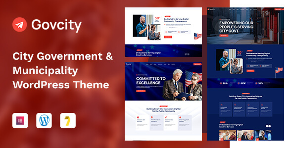 GovCity – City Government & Municipal WordPress Theme