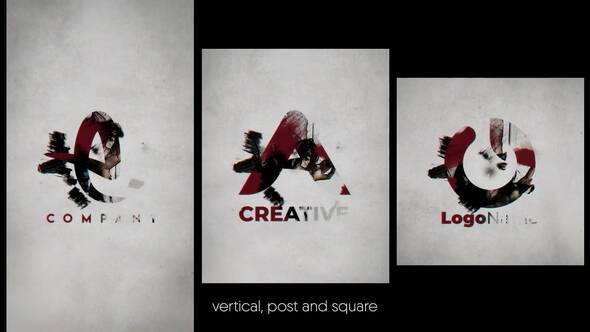 Brush Slideshow Intro Openers template preview