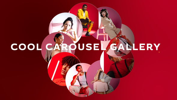 Cool Carousel Gallery Video Displays template preview