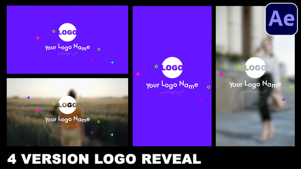 Simple Short Logo Logo Stings template preview