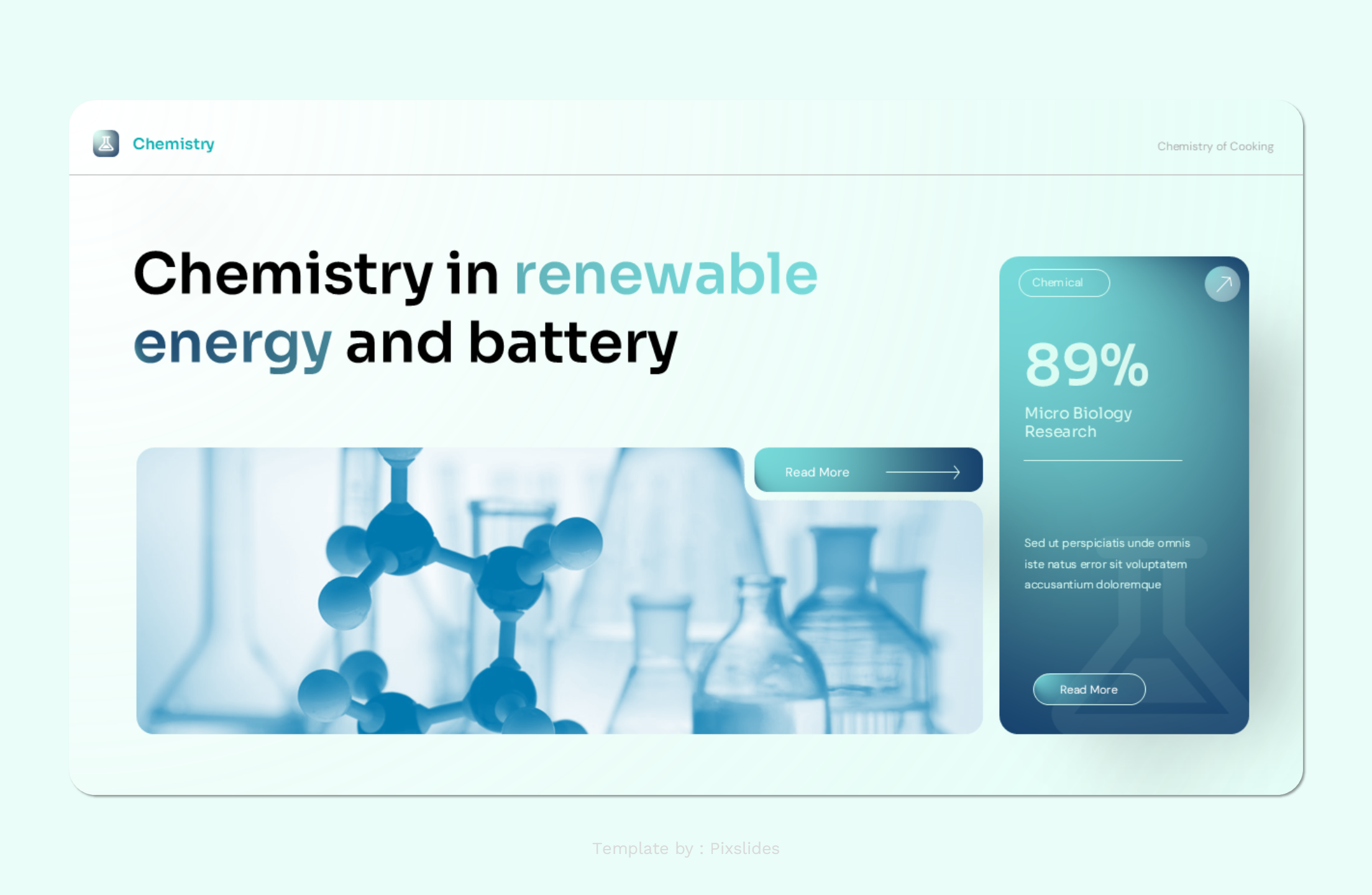 Chemation - Chemistry Keynote Presentation Template, Presentation Templates