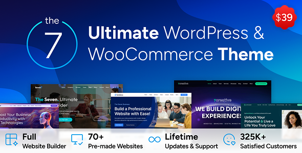 The7 — Ultimate WordPress & WooCommerce Theme