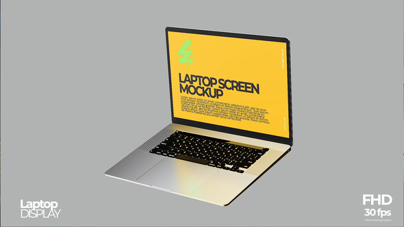 Laptop Mockup Product Promo template preview