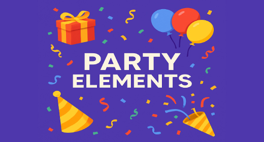 Ultimate Party Elements Animation Pack | Confetti, Balloons, Fireworks & More
