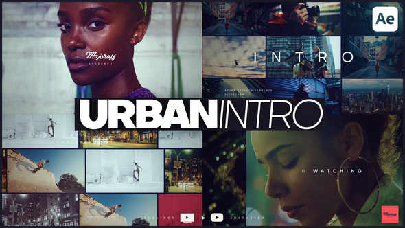 Urban Intro Openers template preview
