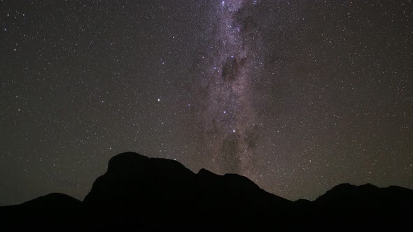 Bluff Knoff, Stirling Range National Park, Western Australia 4K Milky Way Astro Timelapse